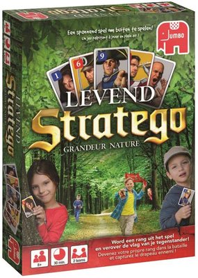 18183 Jumbo Spel Levend Stratego