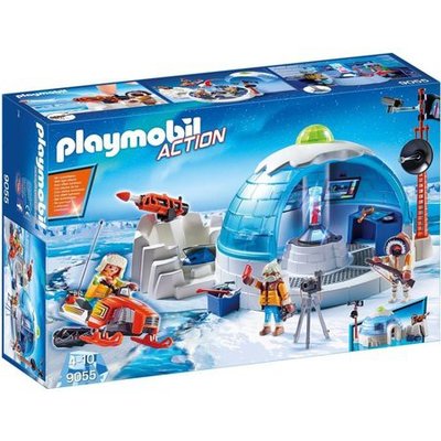 9055 PLAYMOBIL Action Hoofdkwartier Poolexpeditie