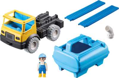 9144 PLAYMOBIL Sand Vrachtwagen met watertank