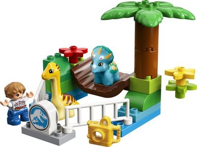 10879 LEGO® DUPLO® Jurassic World Kinderboerderij met Vriendelijke Reuzen