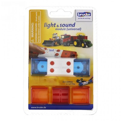 02802 Bruder Licht en Geluid