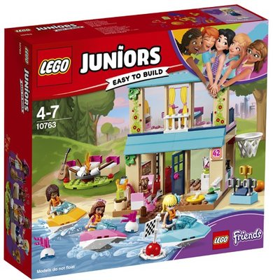 10763 LEGO Juniors Friends Stephanie's Huisje aan het Meer