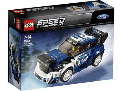 75885 LEGO Speed Champions Ford Fiesta M-Sport WRC