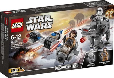 75195 LEGO Star Wars Ski Speeder vs. First Order Walker Microfighters