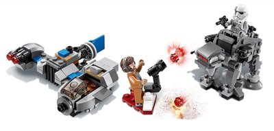 75195 LEGO Star Wars Ski Speeder vs. First Order Walker Microfighters