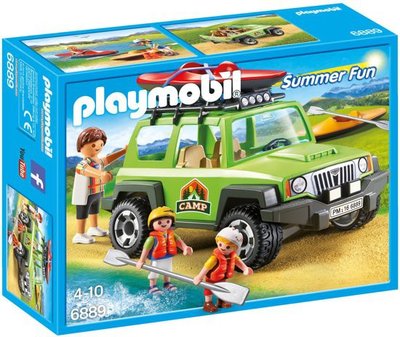6889 PLAYMOBIL Summer Fun Familieterreinwagen met kajaks