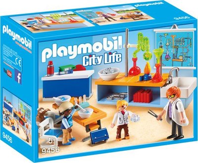 9456 PLAYMOBIL Scheikundelokaal