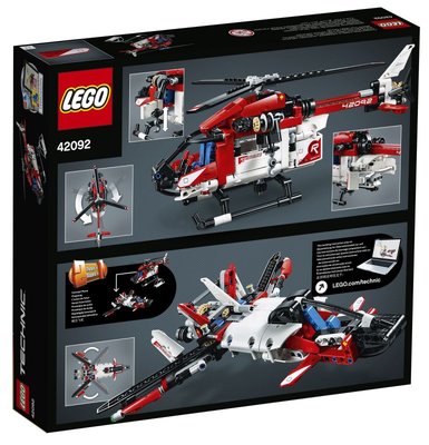 42092 LEGO Technic Reddingshelikopter
