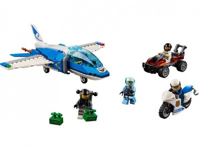 60208 LEGO City Luchtpolitie Parachute-arrestatie