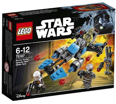 75167 LEGO Star Wars Bounty Hunter Speeder Bike Battle Pack