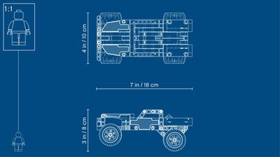 42090 LEGO Technic Vluchtwagen