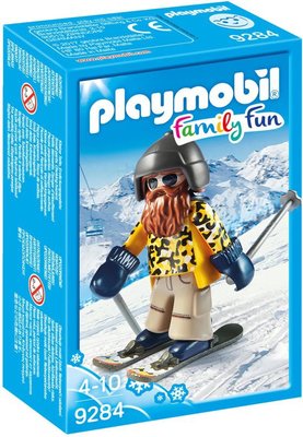 9284 PLAYMOBIL Skiër op snowblades
