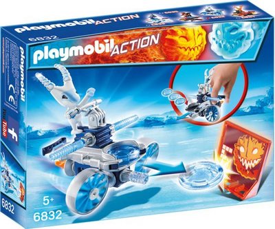 6832 PLAYMOBIL Action Frosty met Disc-shooter