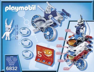 6832 PLAYMOBIL Action Frosty met Disc-shooter