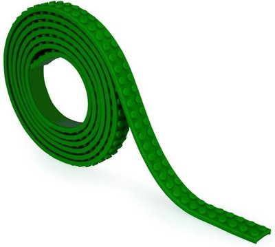 1558563 Zuru-Mayka 34634 Block Tape 2 Noppen 1m Groen