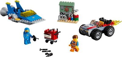 70821 LEGO 4+ The Movie 2 Emmets en Benny's Bouw- en Reparatiewerkplaats!