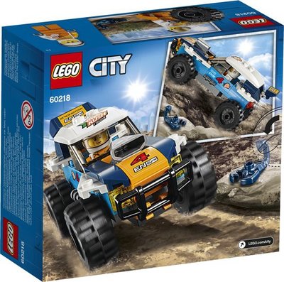 60218 LEGO City Woestijn Rallywagen