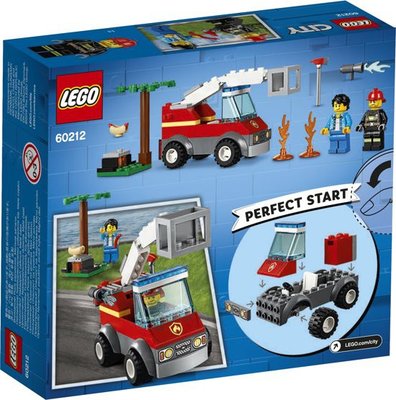 60212 LEGO 4+ City Barbecuebrand Blussen