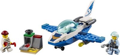 60206 LEGO 4+ City Luchtpolitie Vliegtuigpatrouille