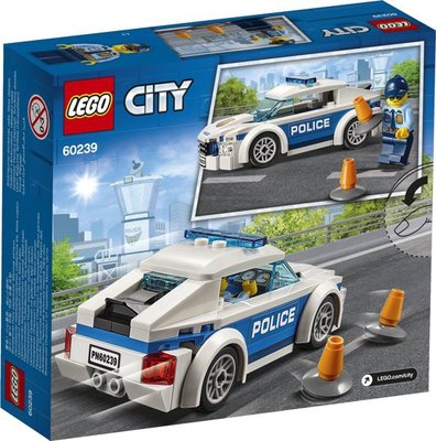 60239 LEGO City Politiepatrouille Auto