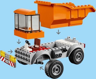 60220 LEGO 4+ City Vuilniswagen