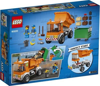 60220 LEGO 4+ City Vuilniswagen