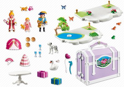 5359 Playmobil Meeneemkoffer Prinsessenverjaardag