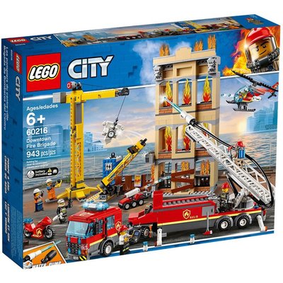 60216 LEGO City Brandweerkazerne in de Stad