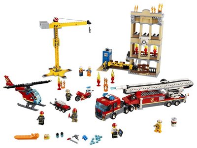60216 LEGO City Brandweerkazerne in de Stad
