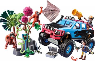 9407 PLAYMOBIL Super4 Monstertruck met Alex en Brute Brock