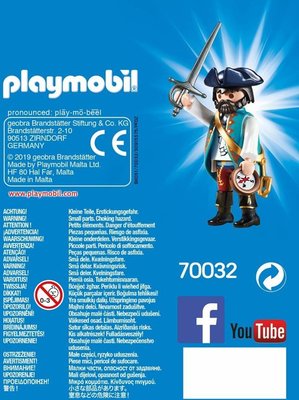 70032 PLAYMOBIL Playmo-Friends Piraat met Compas