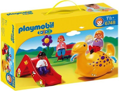 6748 PLAYMOBIL 1.2.3 Speeltuin