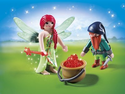 6842 PLAYMOBIL Duopack elf en dwerg