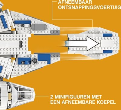 75212 LEGO Star Wars Kessel Run Millennium Falcon