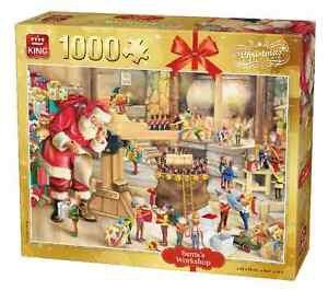 05350 King Puzzel Santa's Toys 1000 Stukjes