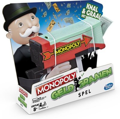 3037 Hasbro Monopoly Geld Graaien