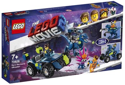 70826 LEGO The Movie 2 Rex's Rex-treme Offroader!