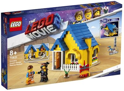 70831 LEGO The Movie 2 Emmets Droomhuis/Reddingsraket!
