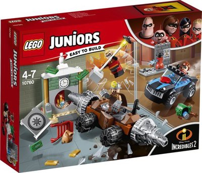 10760 LEGO Juniors Underminer's bankoverval