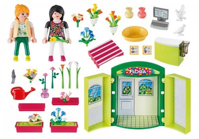 5639 PLAYMOBIL City Life Speelbox Bloemenwinkel 