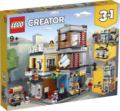 31097 LEGO Creator Woonhuis, Dierenwinkel & Café