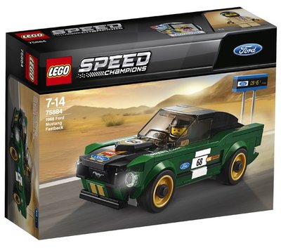 75884 LEGO Speed Champions 1968 Ford Mustang Fastback