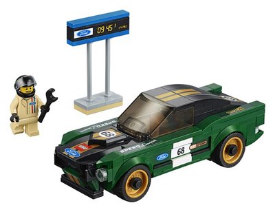75884 LEGO Speed Champions 1968 Ford Mustang Fastback