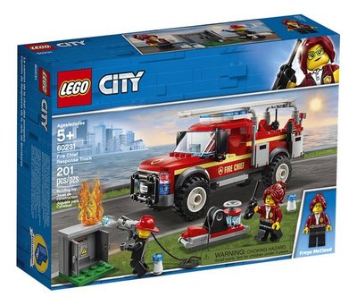 60231 LEGO City Reddingswagen van Brandweercommandant