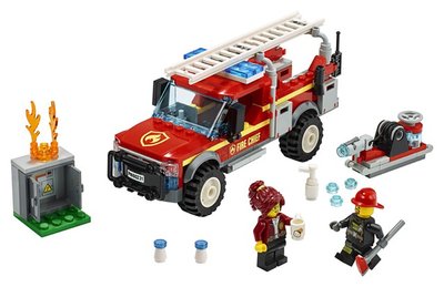 60231 LEGO City Reddingswagen van Brandweercommandant