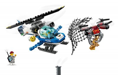 60207 LEGO City Luchtpolitie Drone-achtervolging