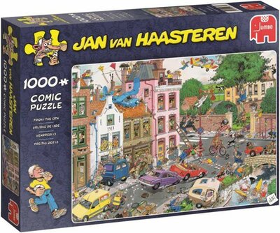 19069 Jan van Haasteren Vrijdag de 13e Puzzel 1000 Stukjes