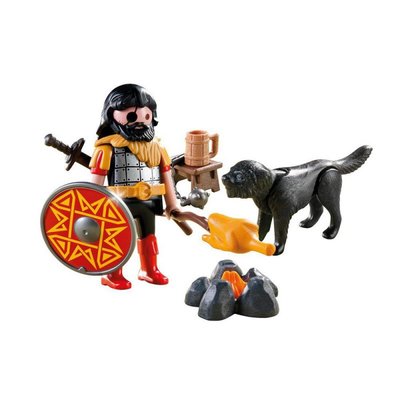 4769 PLAYMOBIL Special Plus Barbaar met Kampvuur en Hond