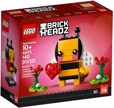 40270 LEGO Brickheadz Valentijnsbij / Valentijn