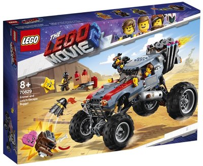 70829 LEGO The Movie 2 Emmets en Lucy's Vlucht Buggy!